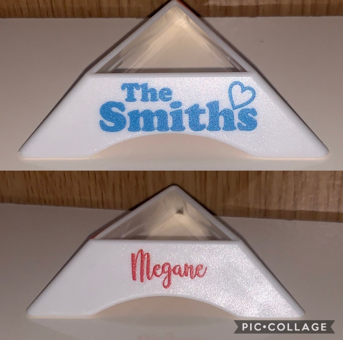 7x7cm Personalised Photo Cube with Personalised Stand , Add up to 6 Photos, Perfect Gift for all Occasions