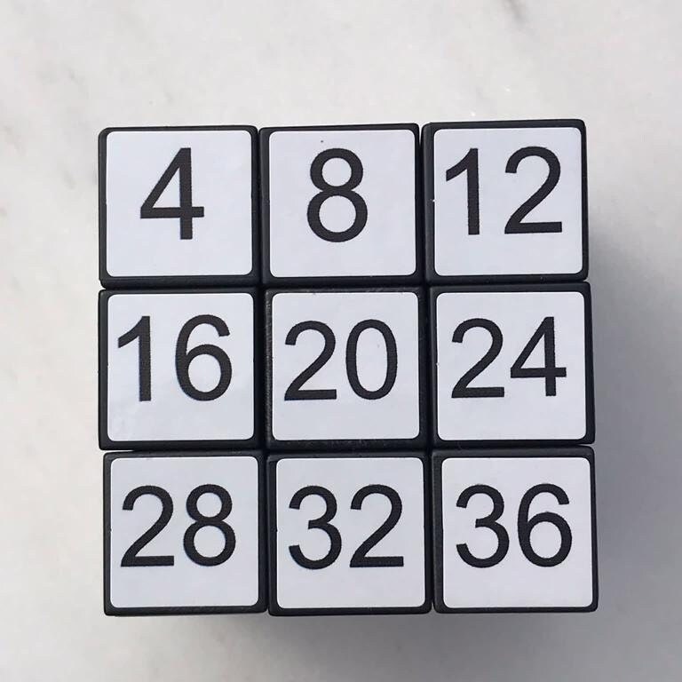 Time Table Cube/Personalised Teaser Cube/Educational Cube/Teaching Block/Mental Challenge Cube