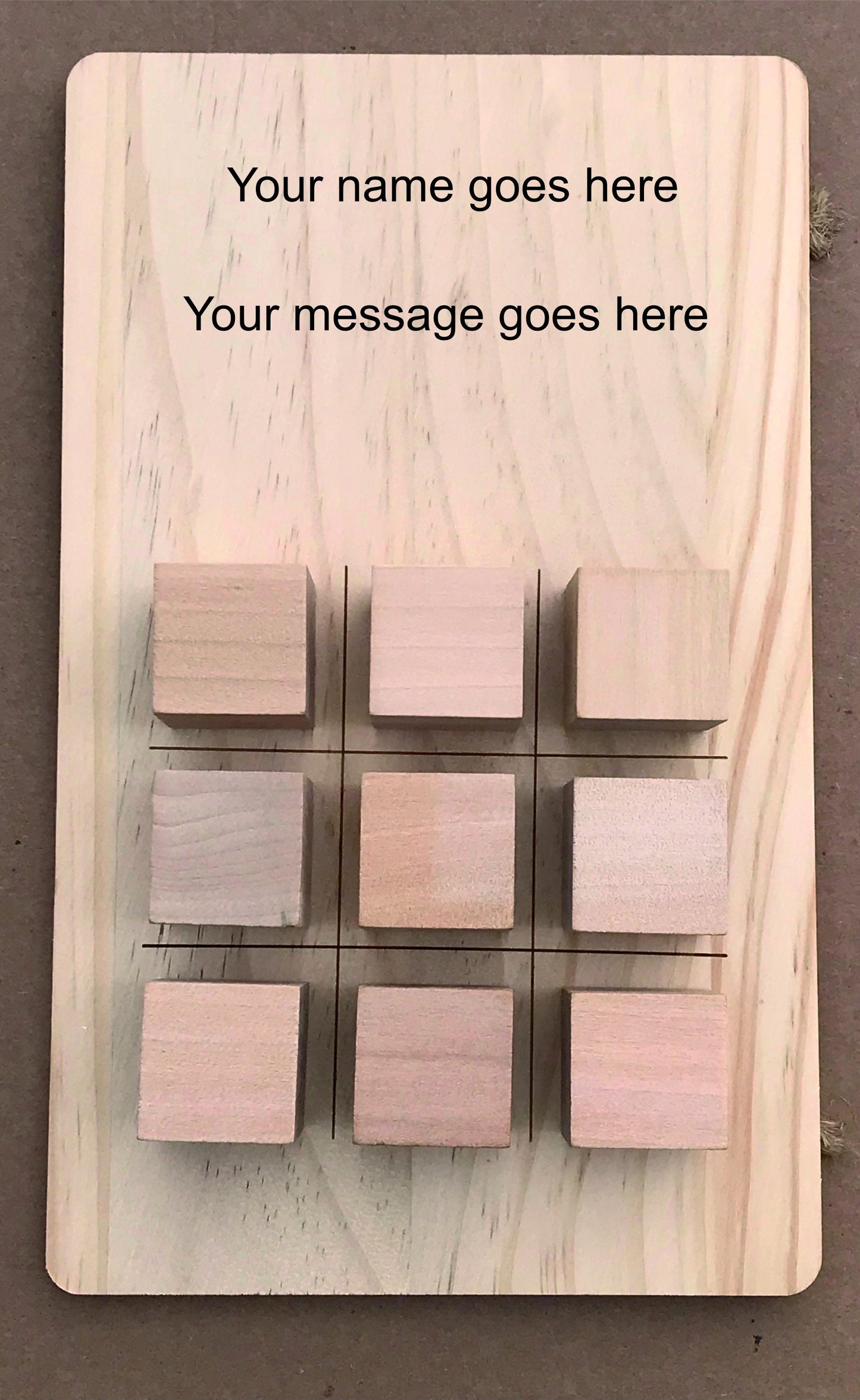 Personalized Photo Tic Tac Toe | Easter Gift | Wedding gifts | Corporate display set| birthday Gift | Custom Tic Tac Toe |Wooden photo gift block