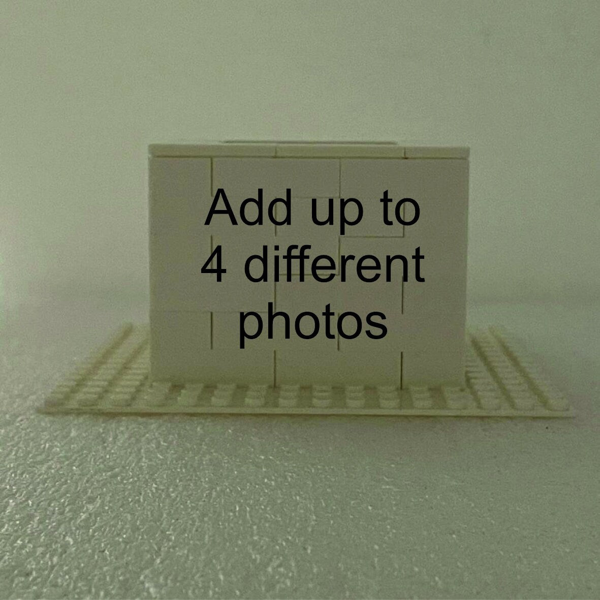 Personalised photo building block pen holder, custom photo brick stand , custom pencil holder, Corporate display set, birthday Gift, desk organizer