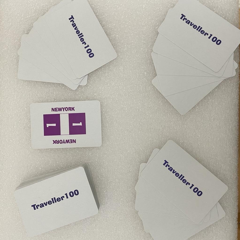 Personalized Card Game, Traveller, Playing card game, custom playing cards