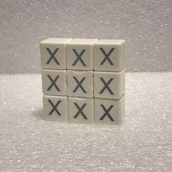 Customizable Snap Stack Personalized 1x3x3 Cube