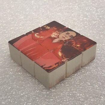 Customizable Snap Stack Personalized 1x3x3 Cube