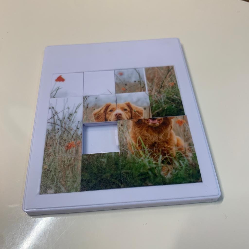 Personalised Tile Slider , Add a Photo and a Personalised Message to make a Perfect Gift for any Occasion, Multiple Size Puzzles Available