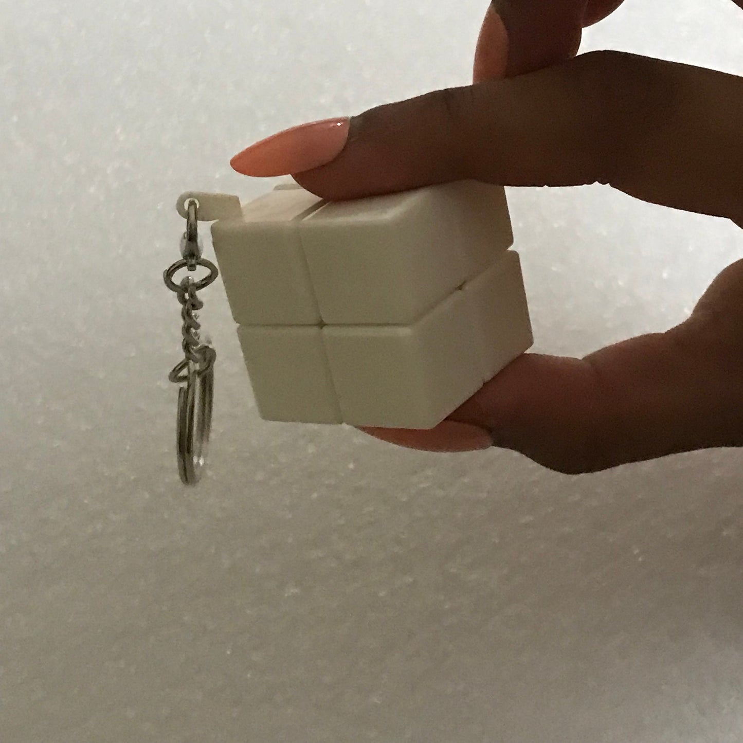 Custom Multiphoto Photo Cube Keychain Photo Keychain / Mini personalized photo puzzle cube keychain / Fidget toy keychain / Fully Functional